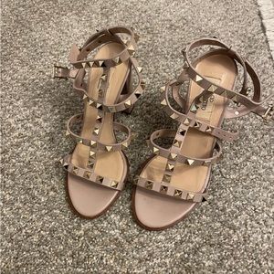 Valentino rockstud sandals size 35